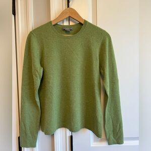 Ann Taylor green cashmere sweater